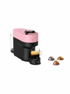 Kahvin- & Vedenkeittimet|Nespresso Vertuo POP -kahvikapselikone PINK / BLACK
