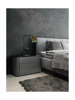 Pöytävalaisimet|Design by Grönlund Vigo-pöytävalaisin 56 cm 05 BLACK / ANTIQUE BRASS