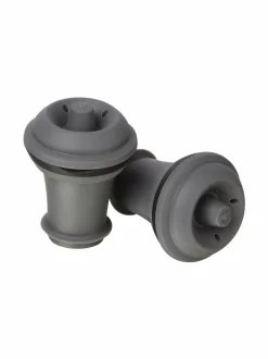 Baari- & Viinitarvikkeet|Vacuvin Viinipullon korkki 2 kpl HARMAA