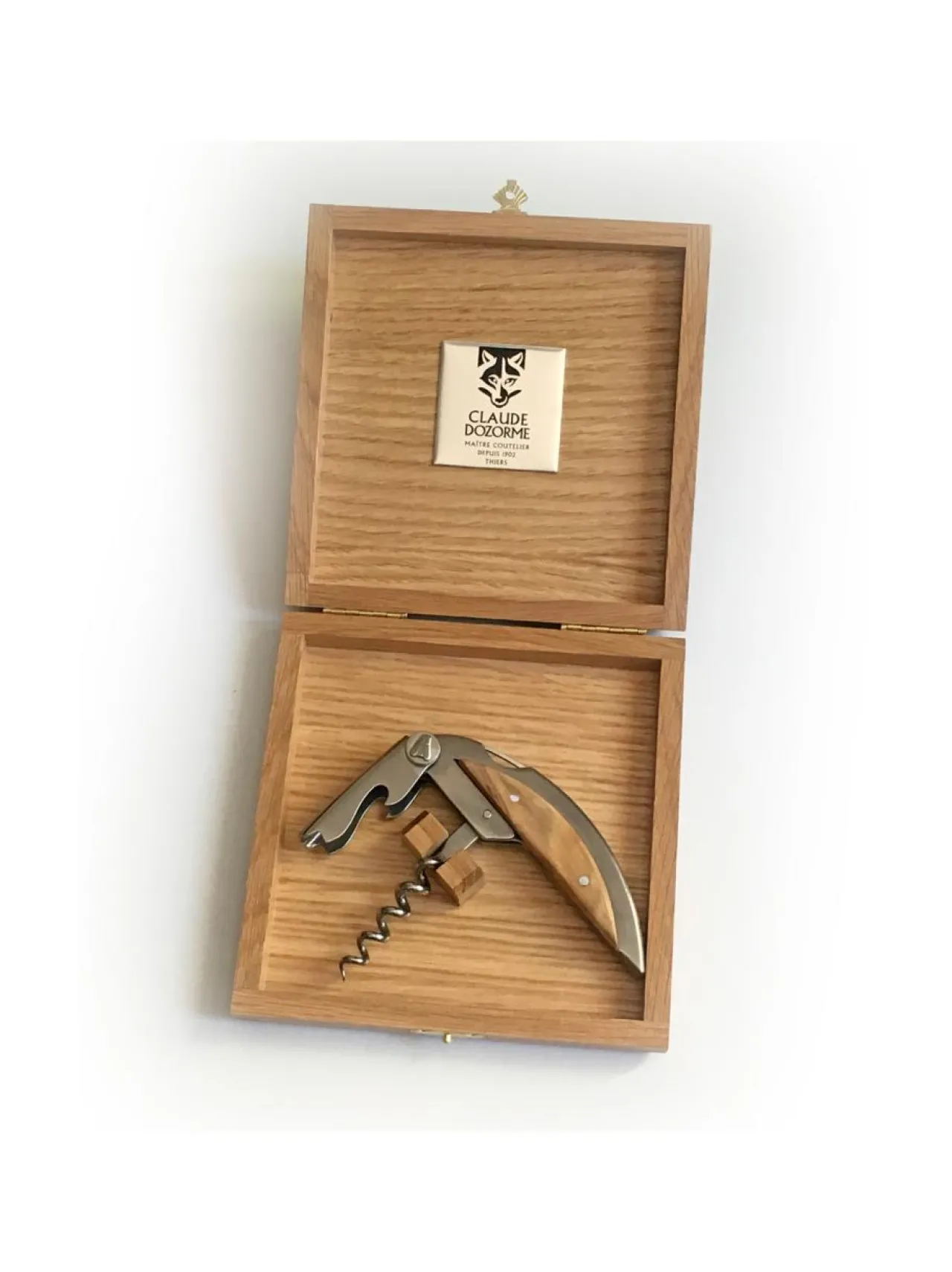 Baari- & Viinitarvikkeet|Claude Dozorme Viinipullonavaaja Haute Cuisine Oliivipuu