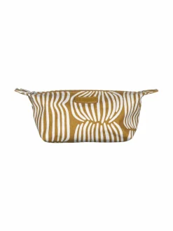 Kylpyhuonetekstiilit|Pentik Vilja-toilettilaukku BROWN