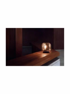 Pöytävalaisimet|Iittala Virva-valaisin 250 x 255 mm PELLAVA