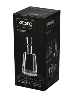 Lasit|Krosno Viskikarahvi Fjord 950ml