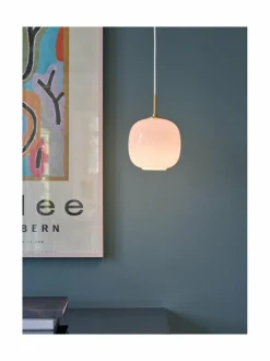 Kattovalaisimet|Louis Poulsen VL45 Radiohus -riippuvalaisin PALE ROSE