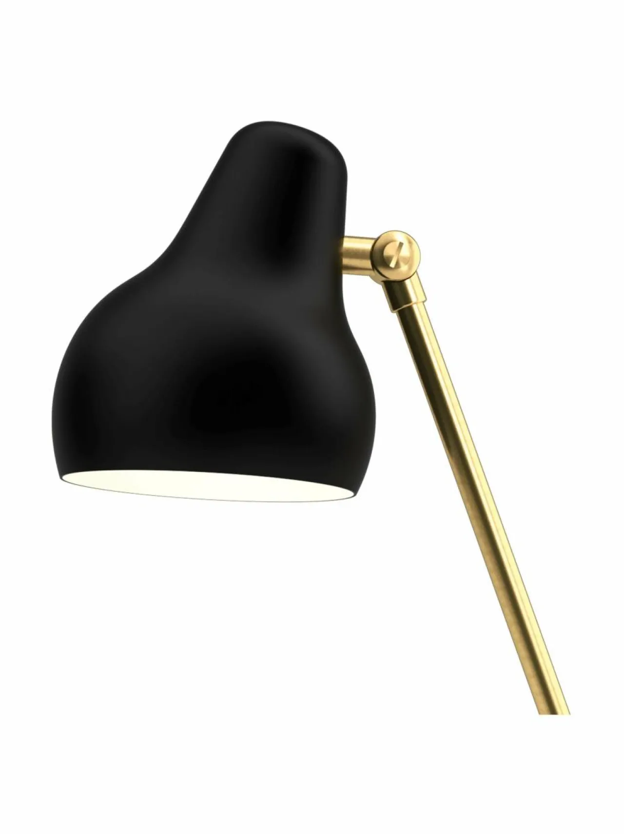 Pöytävalaisimet|Louis Poulsen VL38-LED-pöytävalaisin BLACK/BRASS