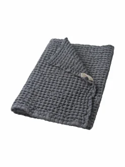 Kylpyhuonetekstiilit|Gauhar Helsinki Vohvelipyyhe ASPHALT