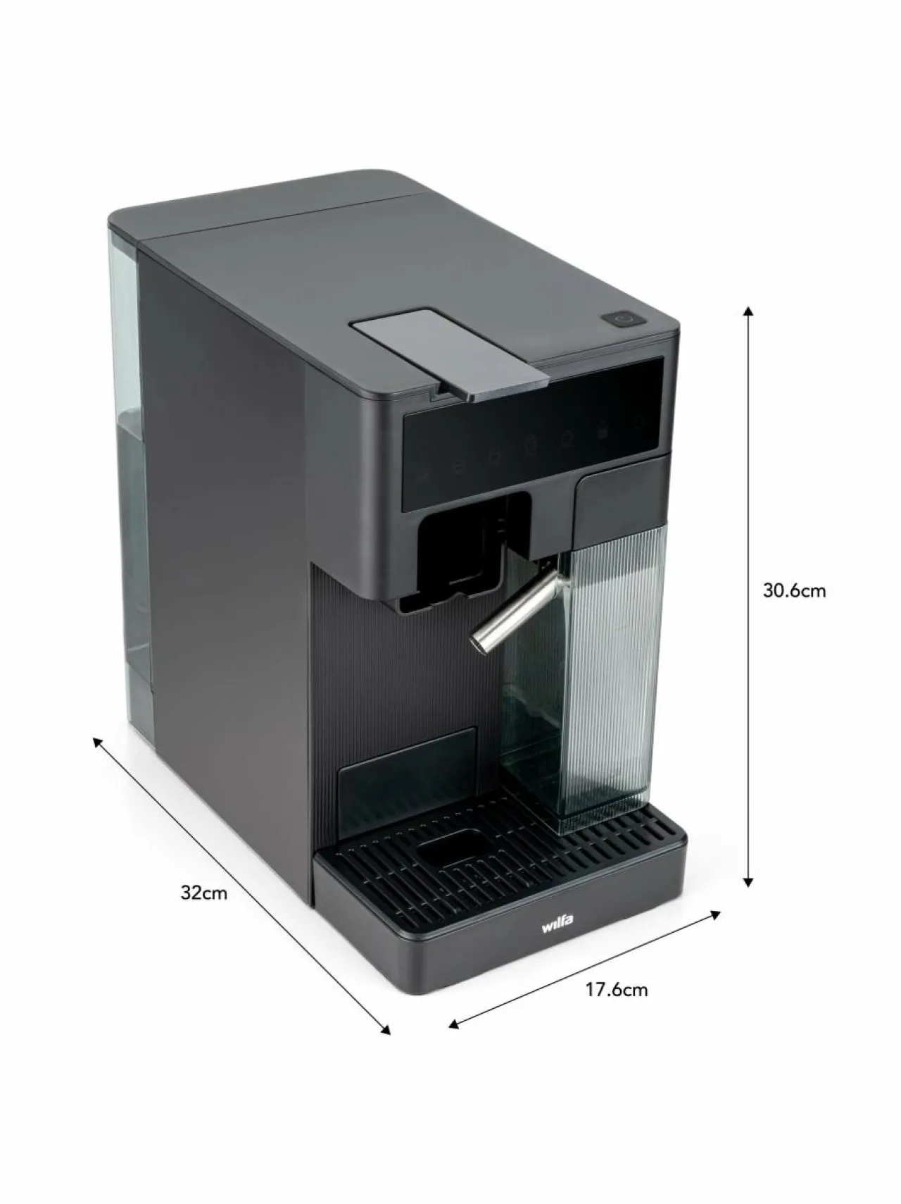 Kahvin- & Vedenkeittimet|Wilfa Volo Multi -kapselikeitin BLACK