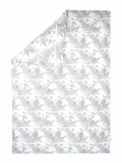 Liinavaatteet|Villa Stockmann Wald-pussilakana SOFT WHITE/GREY COMBO