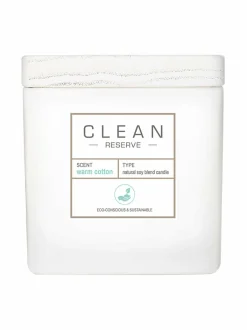 Huonetuoksut & Tuoksukynttilät|Clean Warm Cotton Candle -tuoksukynttilä 227 g