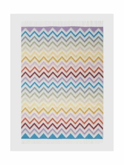 Huovat & Päiväpeitot|Missoni Home Watamu-villahuopa 100 MULTICOLOR