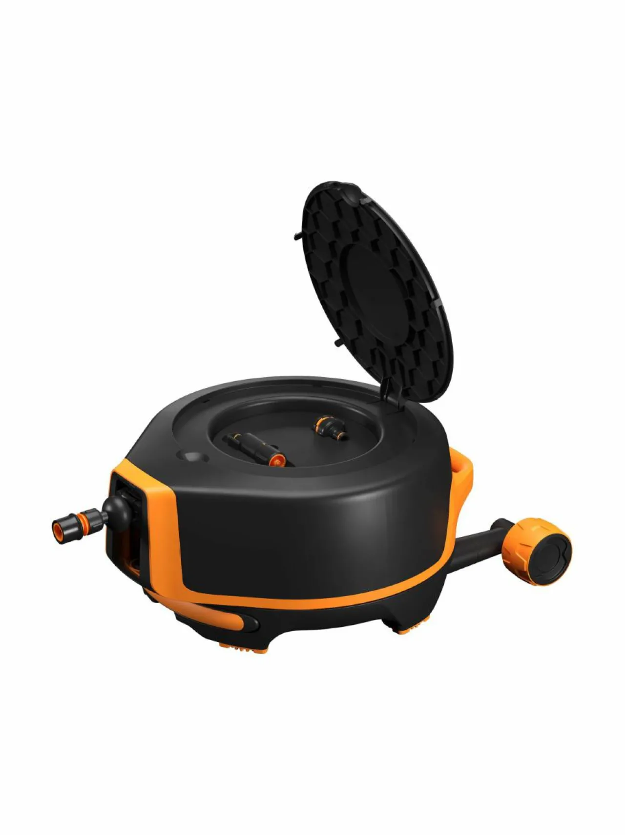 Työkalut|Fiskars Waterwheel XL -kärrykastelukela BLACK