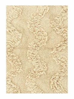 Kylpyhuonetekstiilit|Casa Stockmann Wave-kylpyhuonematto 60 x 90 cm MILKY SAND