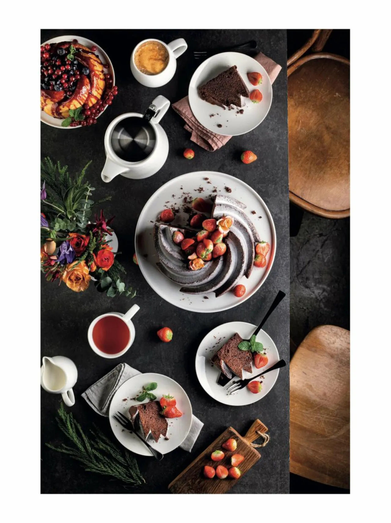 Tee, Kahvi & Vesi|Maxwell&Williams WB-teekannu posliinista 600 ml WHITE