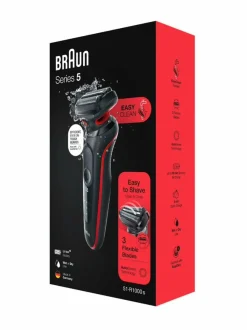 Ihokarvanpoisto|Braun Wet & Dry Series-5 -parranajokone BLACK