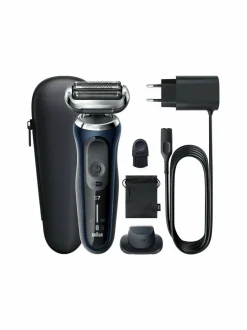 Ihokarvanpoisto|Braun Wet&Dry Series-7 -parranajokone BLACK/BLUE