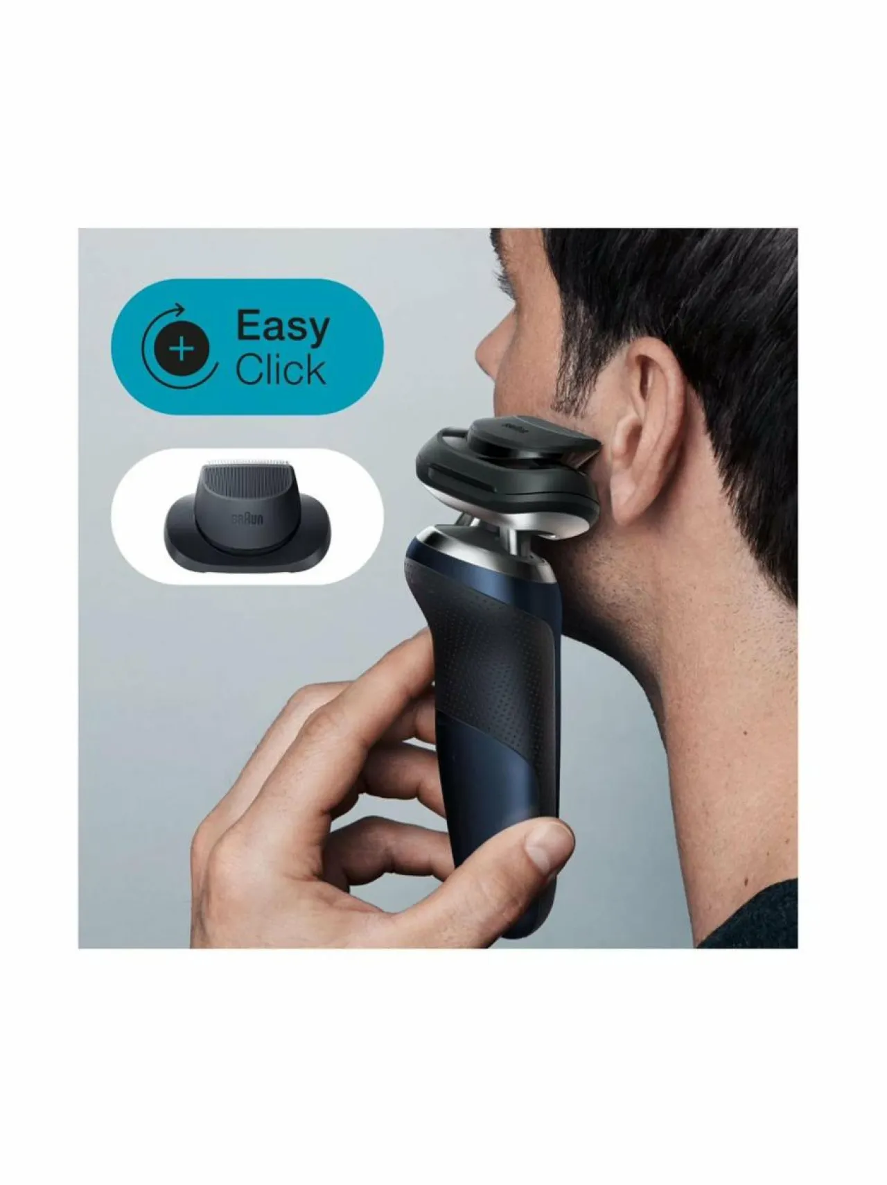 Ihokarvanpoisto|Braun Wet&Dry Series-7 -parranajokone BLACK/BLUE