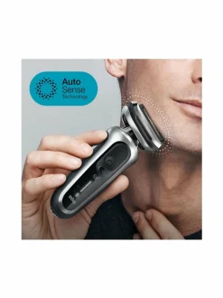 Ihokarvanpoisto|Braun Wet&Dry Series-7 -parranajokone SILVER/BLACK