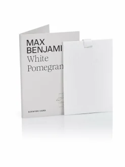 Huonetuoksut & Tuoksukynttilät|Max Benjamin White Pomegranete -tuoksukortti LIGHT LILAC
