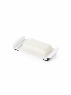 Keittiötarvikkeet|OXO Wide Butter Dish -voiastia 20 x 9 x 6 cm WHITE