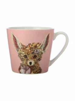 Mukit & Kupit & Asetit|Maxwell&Williams Wild Planet Fennec Fox -muki PINK BROWN