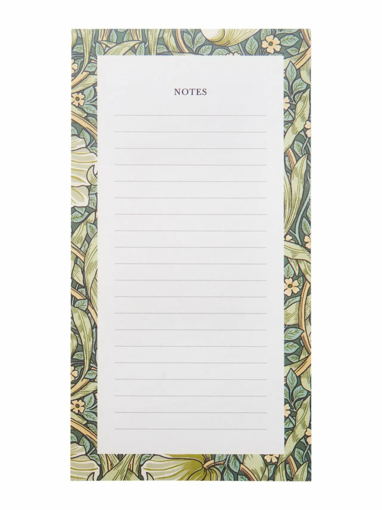 Koriste-Esineet|Havi William Morris by Pimpernel To Do list -muistilista GREEN