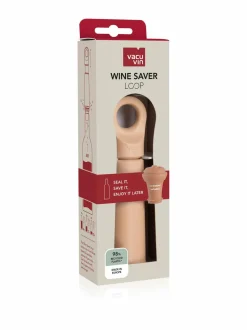 Baari- & Viinitarvikkeet|Vacuvin Wine Saver Loop- tyhjiöviinikorkki ja pumppu TERRA