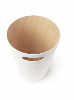 Roskakorit & -Pussit|Umbra Woodrow-roskakori 9 l VALKOINEN