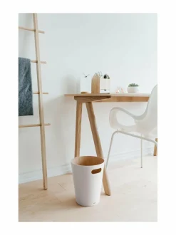 Roskakorit & -Pussit|Umbra Woodrow-roskakori 9 l VALKOINEN