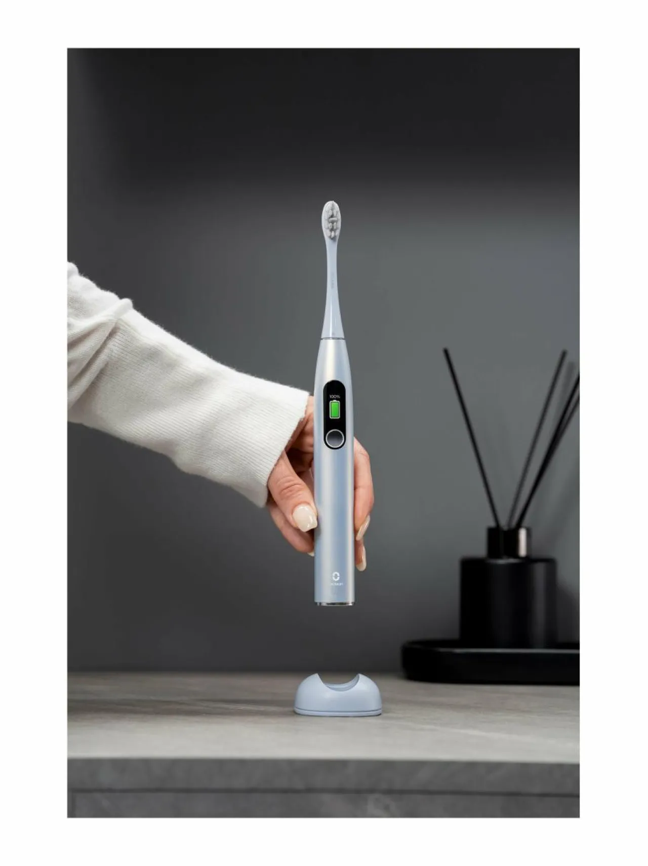 Hampaidenhoito|Oclean X Pro Digital -sähköhammasharja SILVER