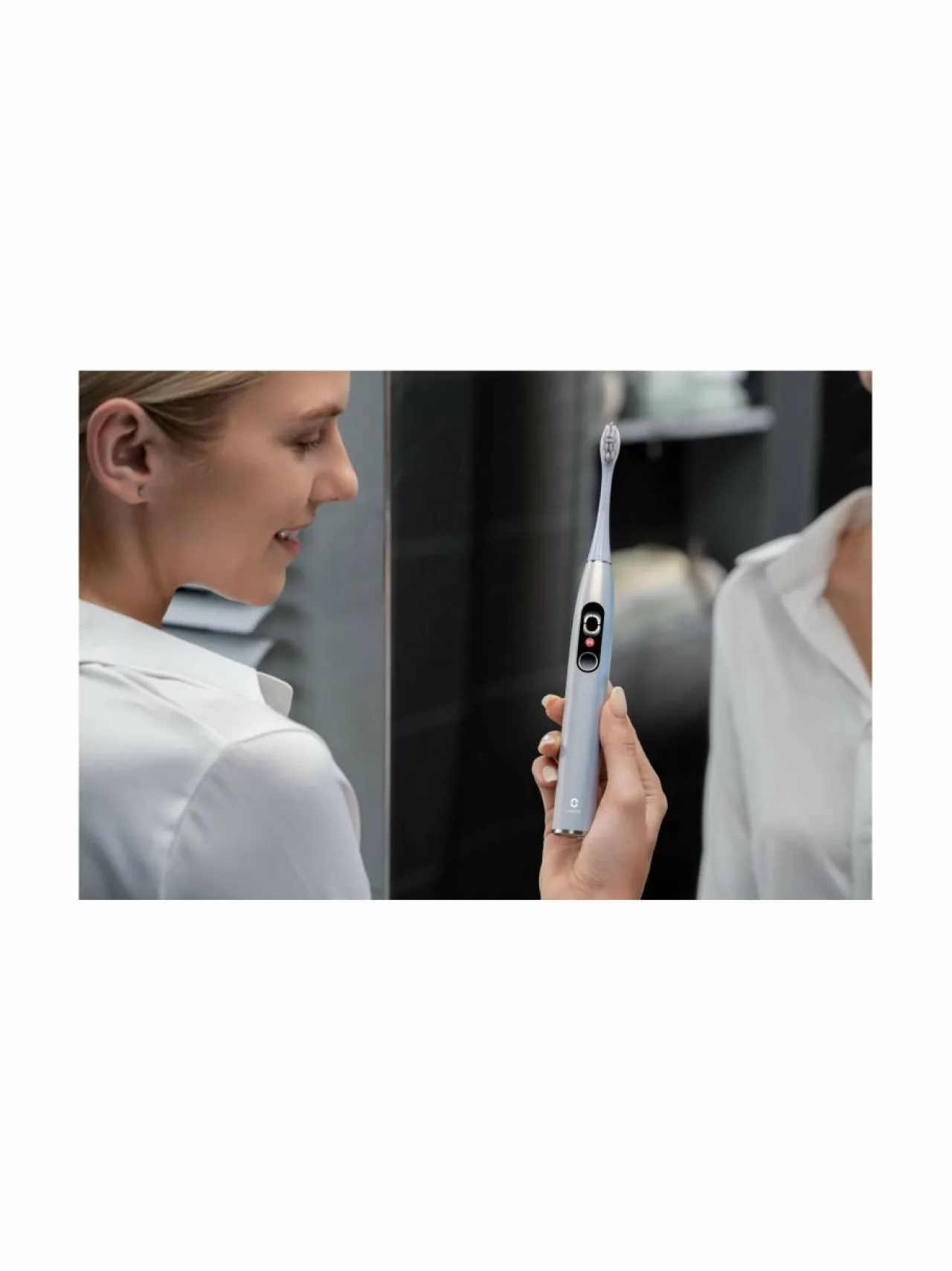 Hampaidenhoito|Oclean X Pro Digital -sähköhammasharjapakkaus SILVER