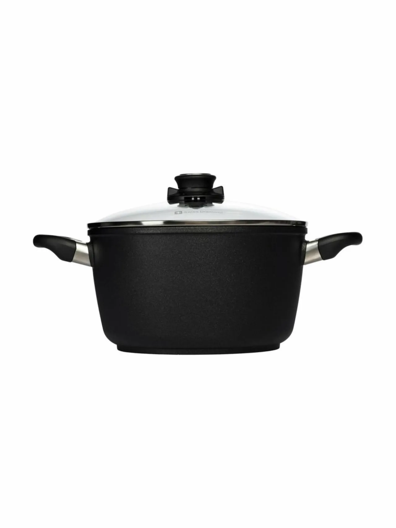 Keitto- & Paistoastiat|Swiss Diamond XD Induction -pata ja lasikansi 5,2 l MUSTA