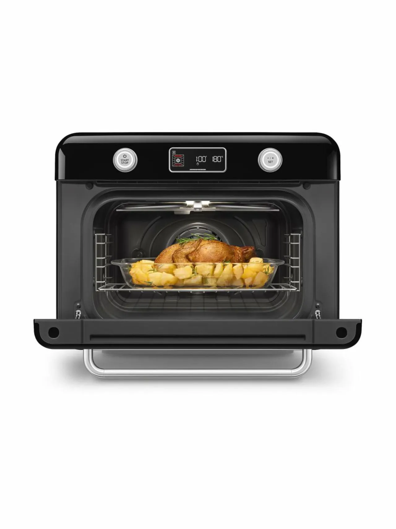 Muut Keittiölaitteet|Smeg Yhdistelmähöyryuuni BLACK