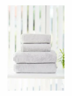 Kylpyhuonetekstiilit|LUIN LIVING Your Home Your Spa -pyyhe PEARL GREY