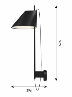 Seinävalaisimet|Louis Poulsen YUH-seinävalaisin