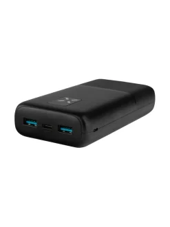 Puhelintarvikkeet|Fixed Zen USB-C PD 20W Power Bank 20.000 mAh, MUSTA
