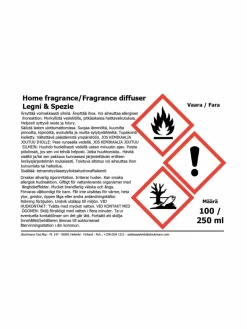 Huonetuoksut & Tuoksukynttilät|Millefiori Zona Legni e Spezie -täyttöpakkaus 250 ml