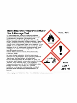 Huonetuoksut & Tuoksukynttilät|Millefiori Zona Spa & Massage Thai -huonetuoksu 250 ml